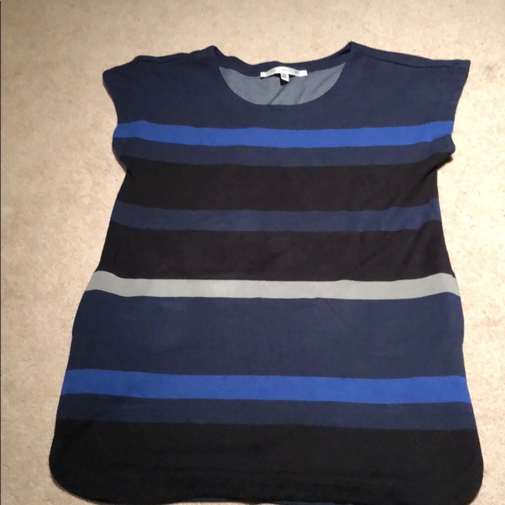 Max Studio poly/rayon,  L, T-shirt dress.